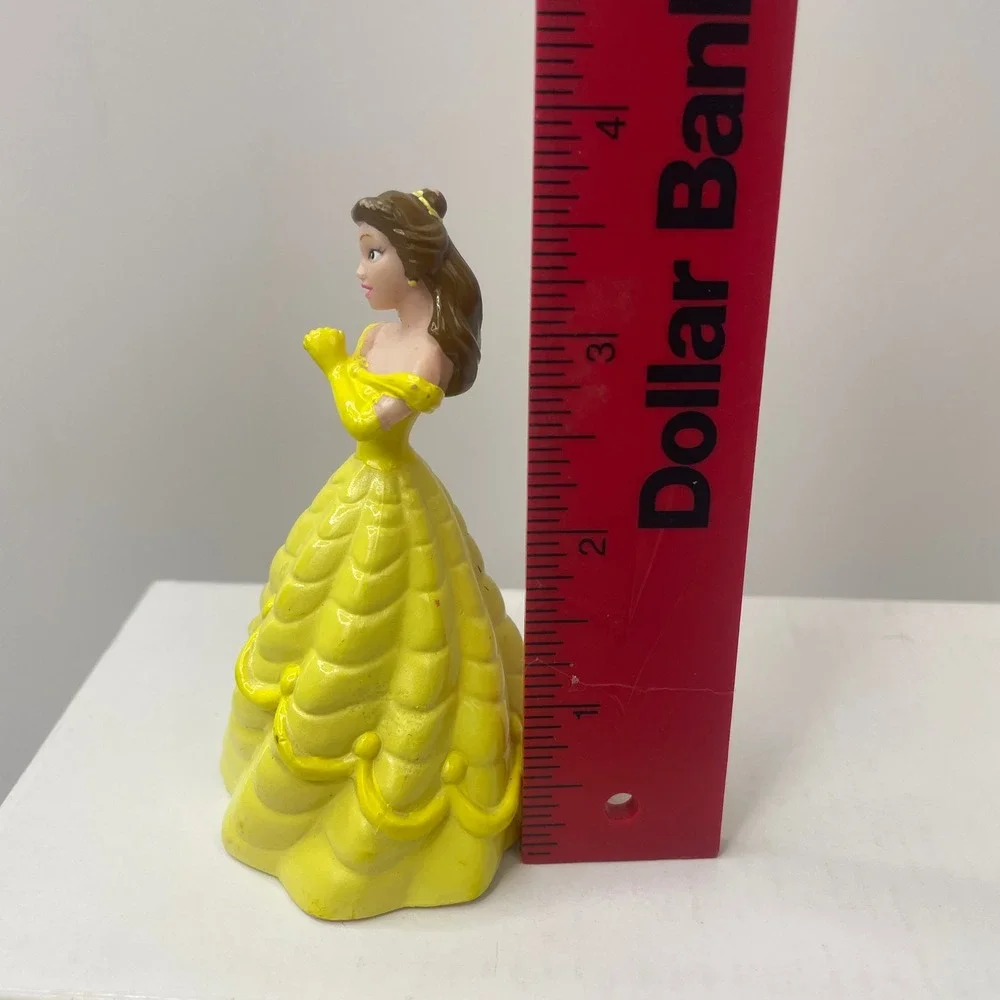 Disney Belle Figurine Girls Yellow Beauty and the‎ Beast Princess Toy 3.75